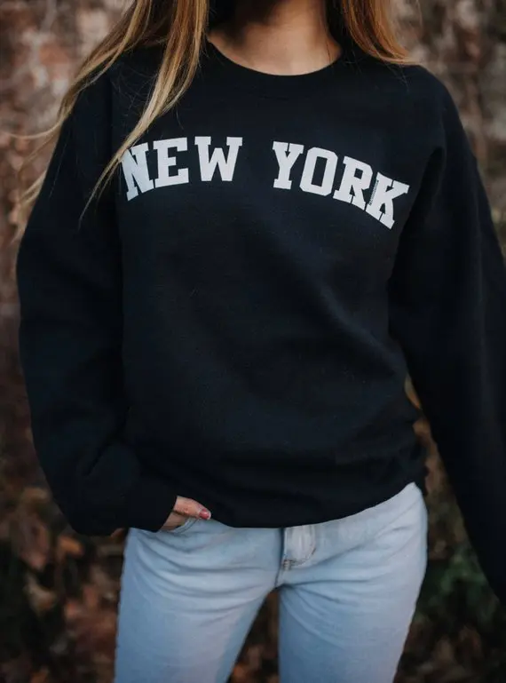 Sugarbaby New York Sweatshirt East Coast Hoodie Fashion Women New York Jumper High quality Casual Tops Unisex New York Hoodie