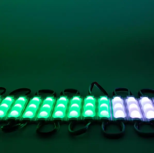 WS2811 2811 IC RGB LED Pixels Module String Light 3LED SMD5050 RGB Waterproof LED Garden Light RGB Advertising Light