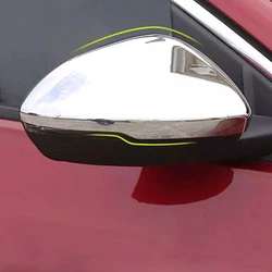 For Opel Insignia 2017 2018 2019 ABS Chrome Mirror effect Car rearview mirror cover decoration panel Trim