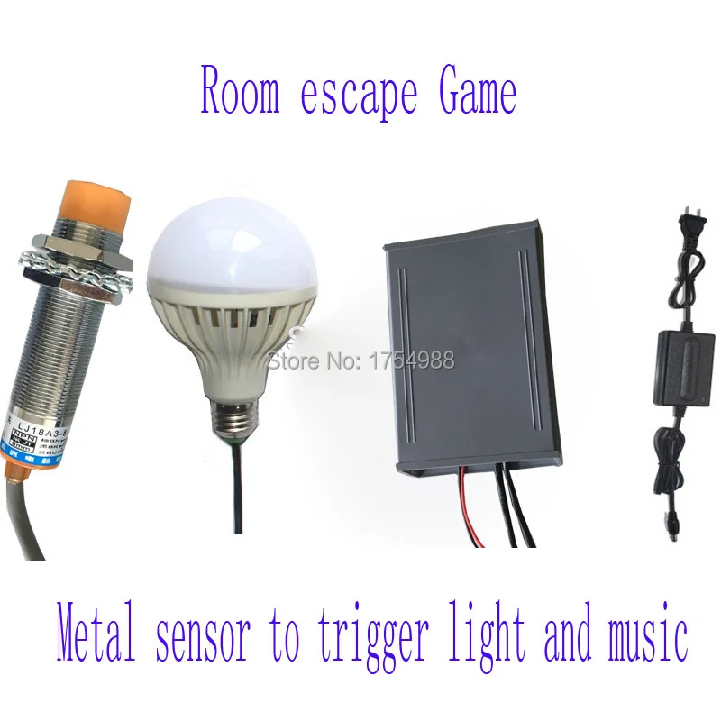 

Takagism game prop real life room escape props threatening background sound effect bulb for create horrible atmosphere