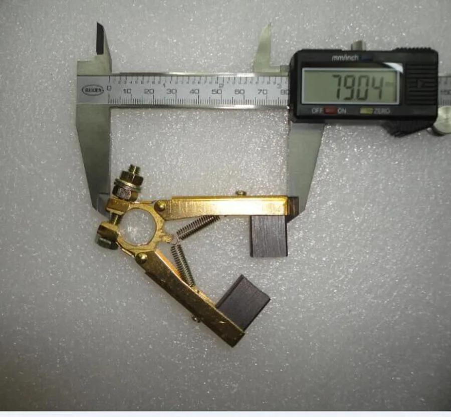 Φ14-25*16*8(58L)mm diameter14MM uchwyt do szczotki węglowej nożyczki z podwójną stopką do elektronarzędzia silnikowego