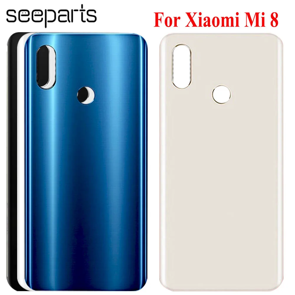 6.21 "dla Xiaomi Mi 8 Mi8 tylna pokrywa baterii do Xiaomi Mi 8 Pro szklana obudowa do Xiaomi Mi8 Lite tylna szklana