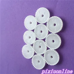 10pcs K071Y C282.5A Mini Plastic Crown Gear Model DIY Toys Robot Parts High Quality On Sale