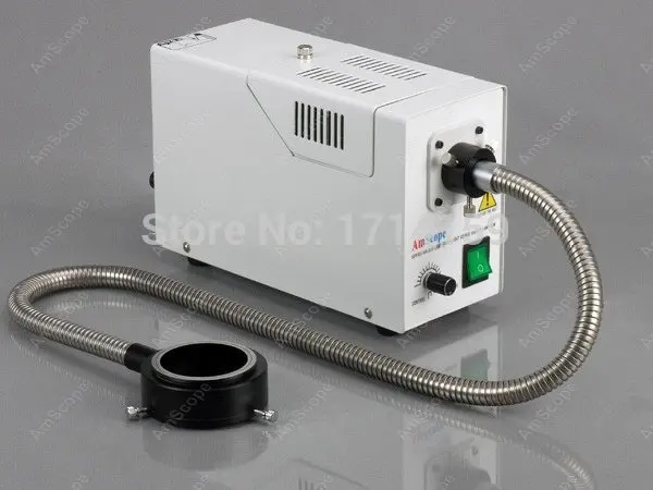Iluminador de Microscópio-amescopo Fornecedor Ies150w. Iluminador de Anel para Microscópio com Fibra Óptica