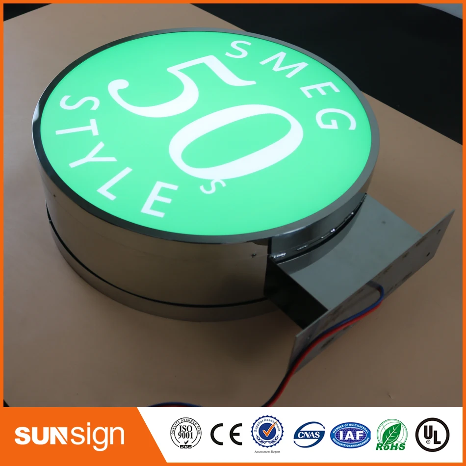 3D Acryl Reclame Led Verlichte Letters Lichtbak Store Front Teken Licht Up Letters Aangepaste