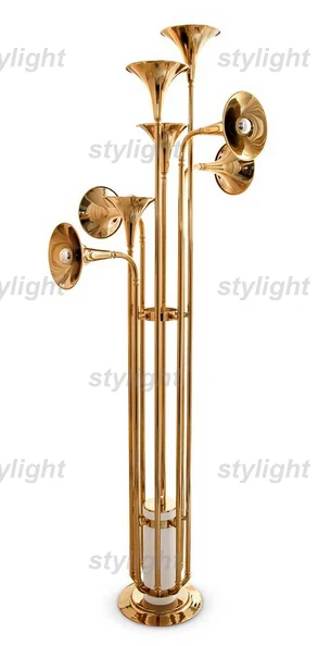 botti floor lamp living room hotel lamp sitting room Trumpet Shape floor lighting nordic design novelty light