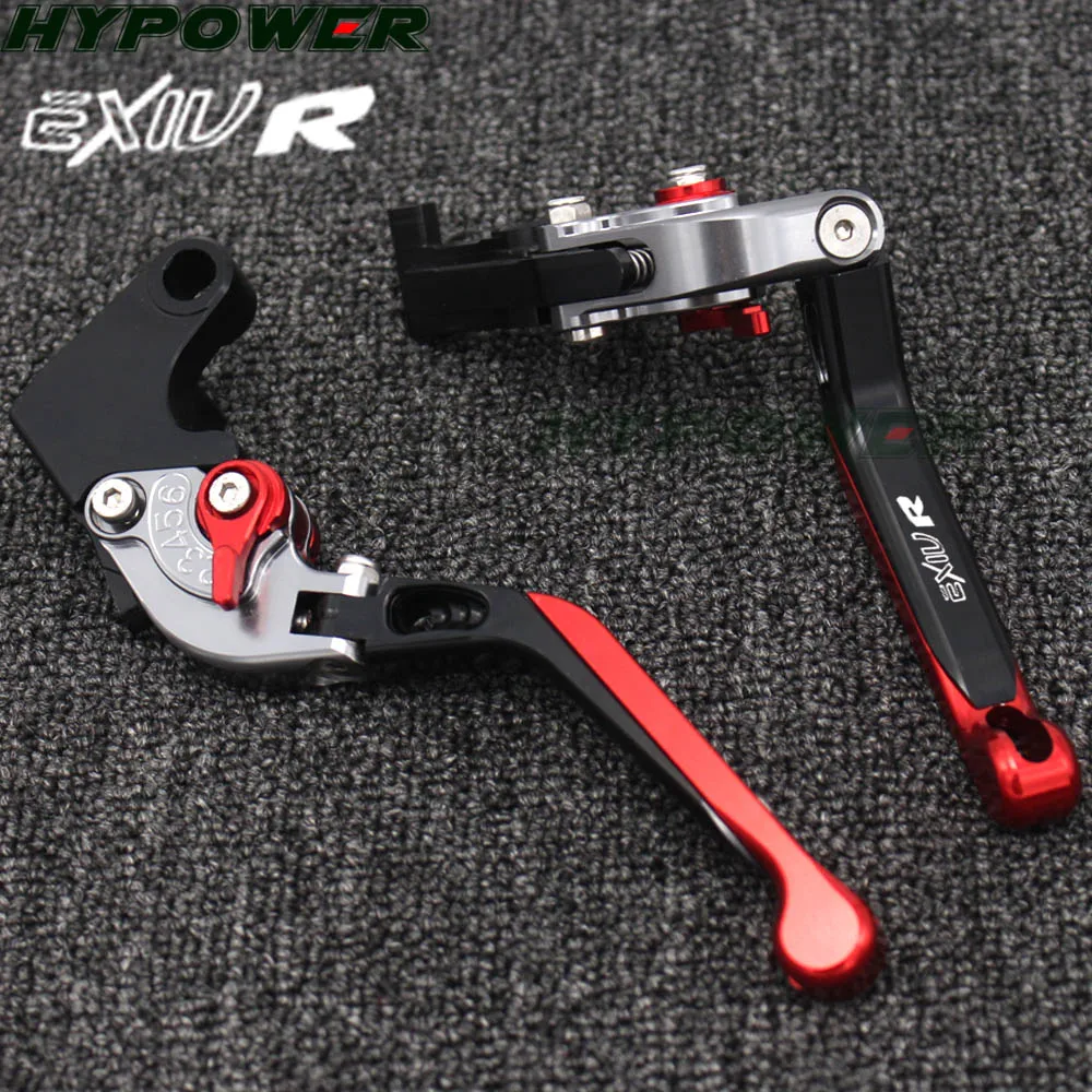 For Hyosung GT250R EXIVR 2006-2016 GT650R 2006-2012 CNC Motorcycle Foldable Extending Brake Clutch Lever And Moto 170mm Lever