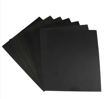 Conjunto de 7 folhas de papel abrasivo, lixa de papel 400 - 2000 para lixa de 9 "x 11" à prova d'água seco e molhado