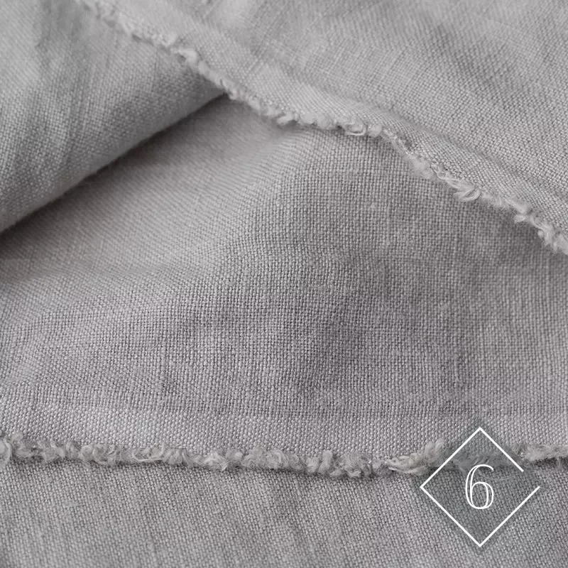 HD1052 ,  100% Linen,  Thick Fabric ,  Stone Sand Washed Linen Fabric,  For Pants Jack,  Ivory  Gray Blue Black Colors