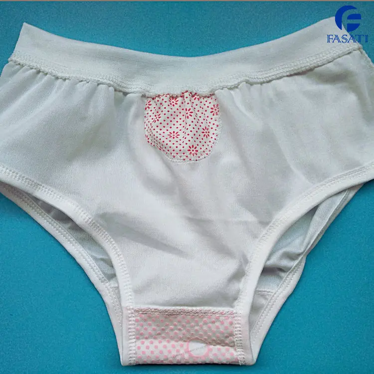 1pcs free size white Nano magnetic therapy panties health Briefs Knickers Underpants gift Magnetic Tourmaline