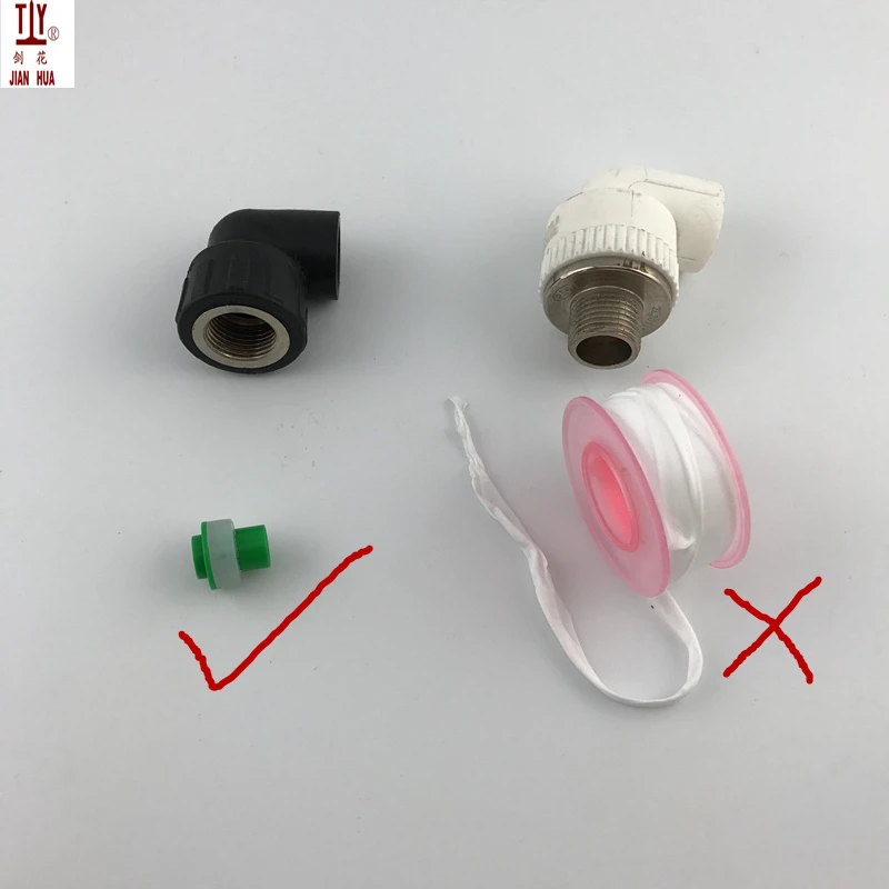 10Pcs/Lot 25mm Ppr free raw material with angle valve faucet sealing ring, pipe plugging pad