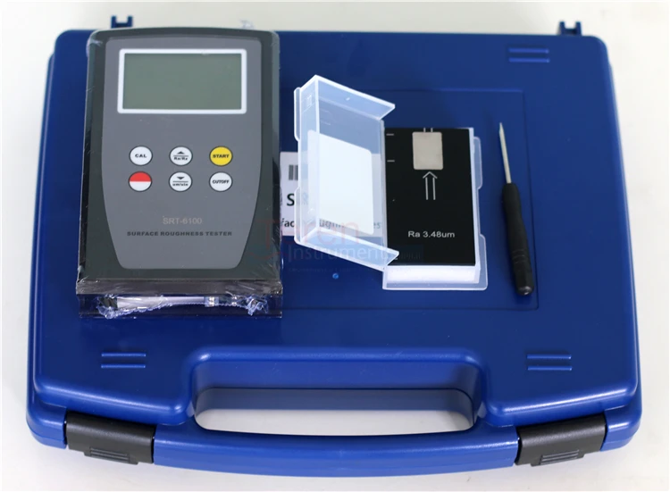 SRT-6100 Digital LCD Backlight Display Surface Roughness Tester Range Ra Rz