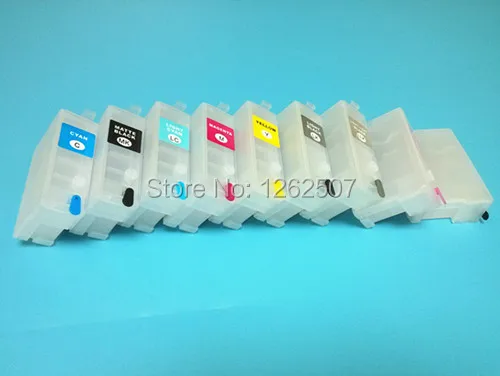 T1571-T1579 T157 R 3000 30ML 9Colors Refillable Ink cartridge For Epson Stylus Photo R3000 Printer With Permanent Chips