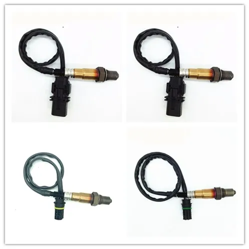 1 Set 4 pcs Oxygen O2 02 Sensor for BMW 6 E63 360i 2005 Engine N52 Wideband Lambda Front Back Left Right Upstream Downstream