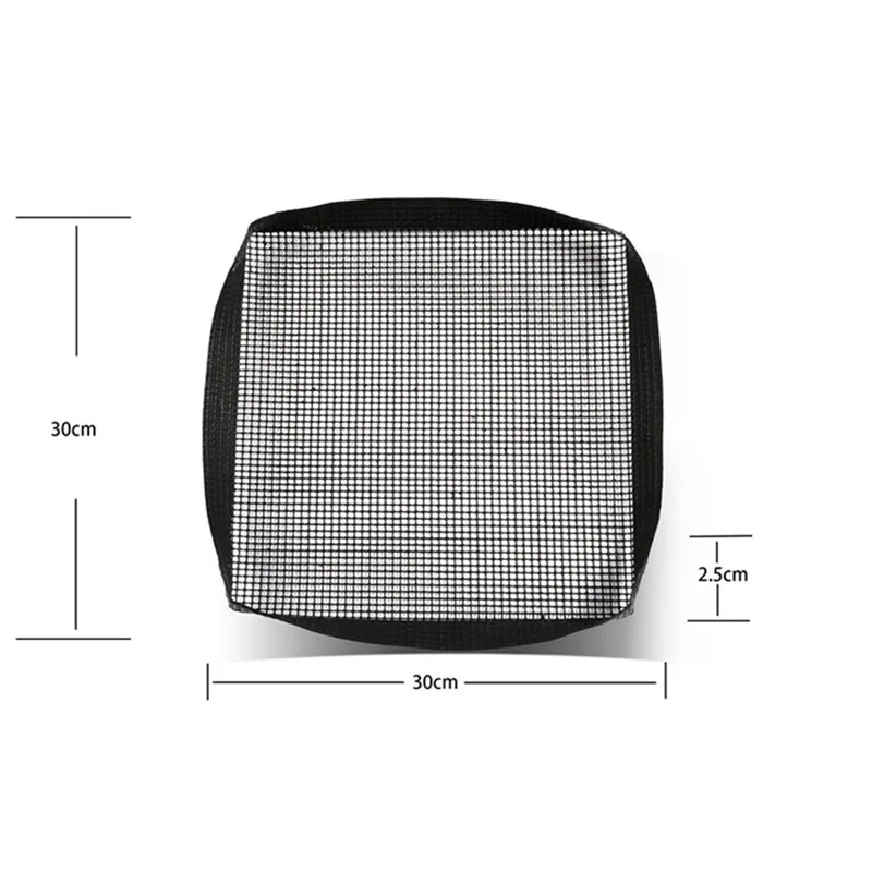 30*30*2.5cm Non-Stick Perforated Silicone Baking Liner for Bread Bread Baking Mat Mesh Baking Bread Sheet image 2