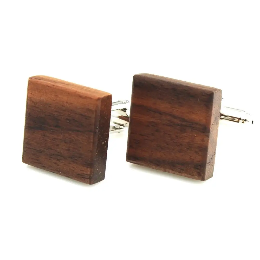 YH-1956 New Colored  Wood Cufflinks-Factory Directly Selling