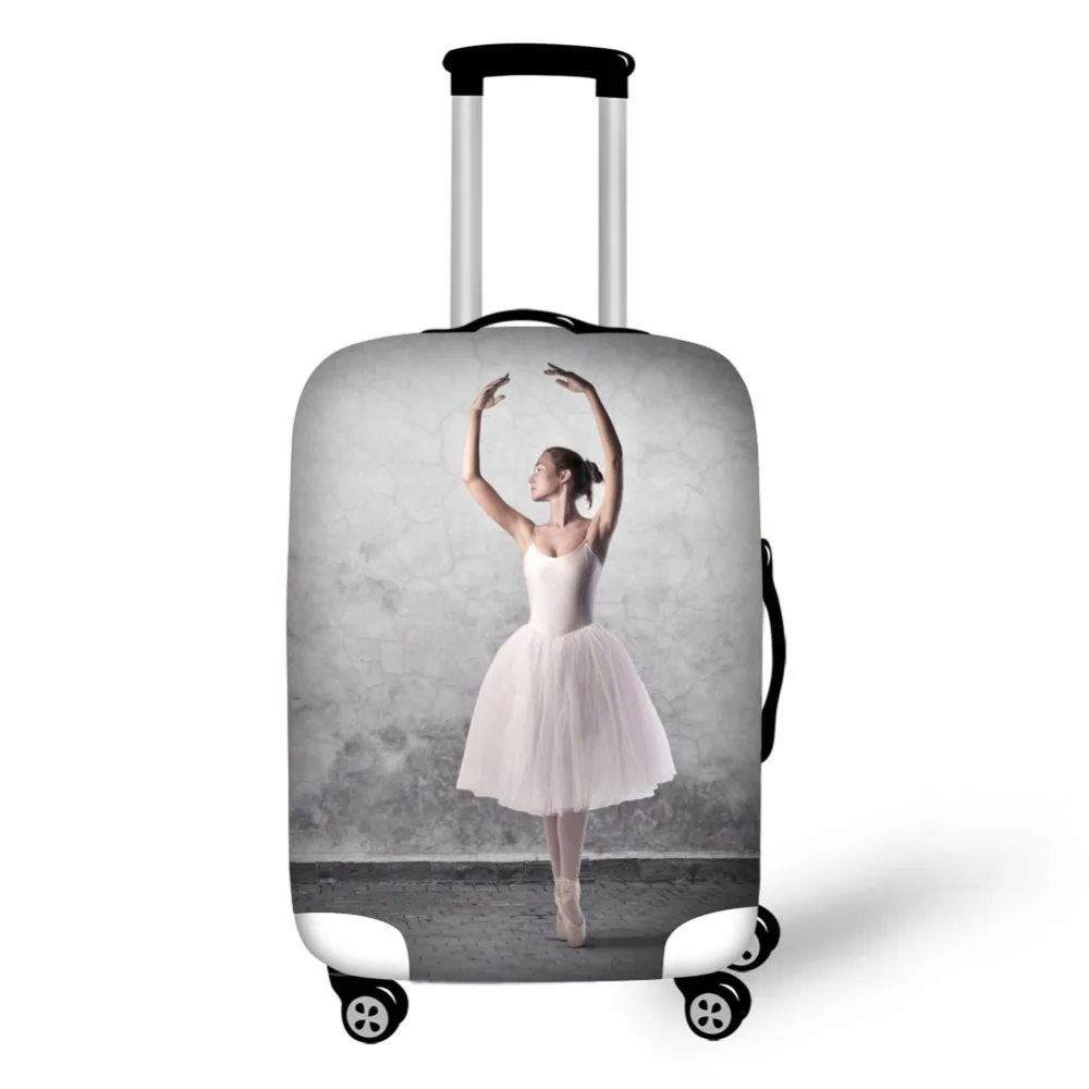 

ballet dancer design prints covertravel accessories luggage covers high elastic fabric covers protective covers for suitcases