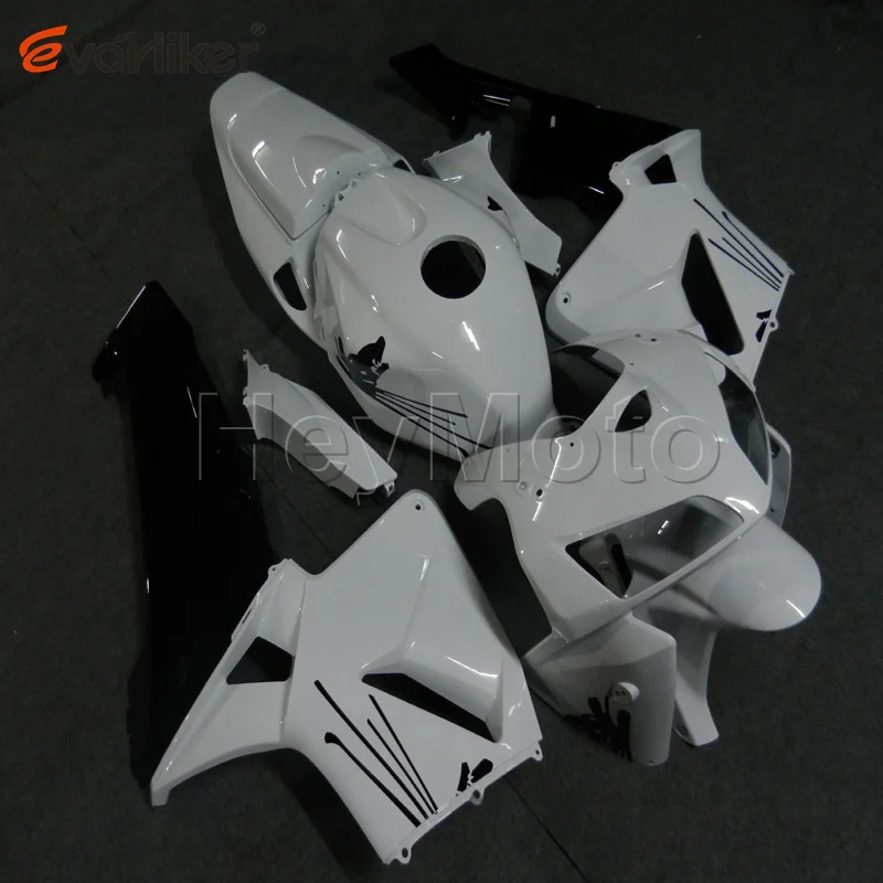 ABS fairing for CBR600RR 2005 2006 white black CBR 600 RR F5 05 06 motorcycle panels Injection mold