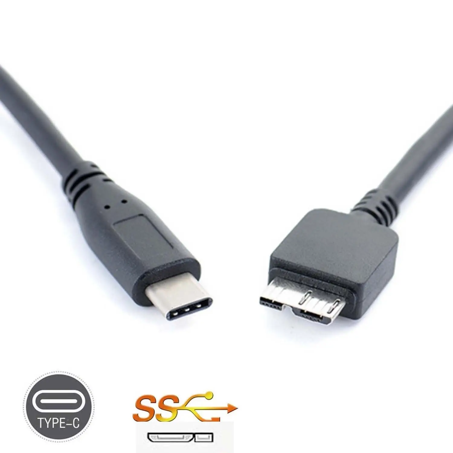 Złącze kabla USB 3.1 typu C na USB 3.0 Micro B do dysku twardego Smartfon CELL PHONE PC