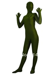 Deep Green Full Body Spandex Zentai Suit