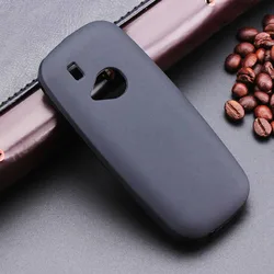 Black Gel TPU Slim Soft Anti Skiding Case Back Cover For Nokia 3310 2017 Mobile Phone Rubber silicone Bag Coque Fundas