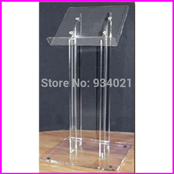 

Free shipping acrylic podium lectern / clear acrylic church podium / perspex school lecturen