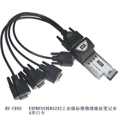 [SA] EXPRESS 232 notebook four serial card HY-CE05 original spot