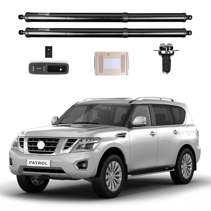 New for Nissan PATROL Y62 Electric tailgate modified tailgate car modification automatic lifting rear door car parts