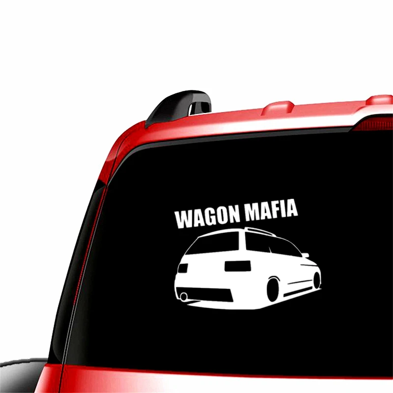 Three Ratels TZ-758 12*16cm 1-5 Pieces WAGON MAFIA Car Sticker Auto Sticker Car Stickers Removable