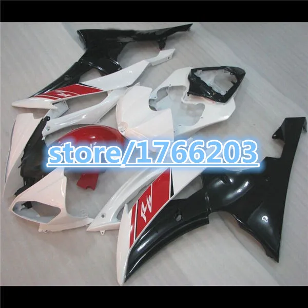 

YZF R6 2008 2009 2010 2011 YZFR6 08 09 10 11 YZF600 R6 08 09 10 11 fairings kit red + white Ning