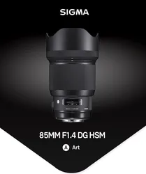 SIGMA 85mm f/1.4 DG HSM Art Lens for Sony E Mount Full-frame Format