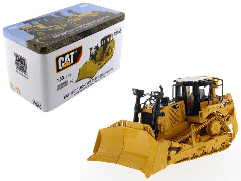 Alloy Model Gift DM 1:50 Caterpillar CAT D8T Engineering Machinery Track Type Tractor Dozer Diecast Toy Model 85566 Collection