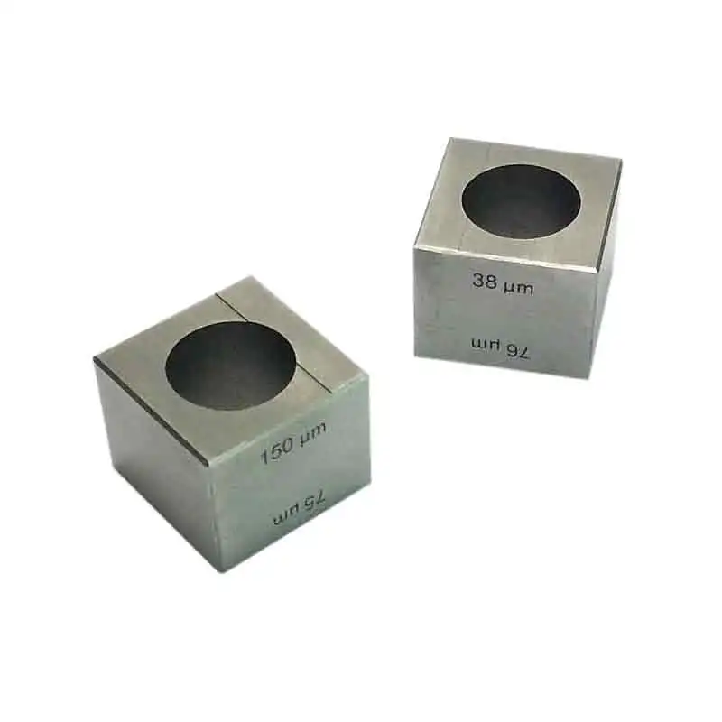 Wet film Cube Applicator Coater Film application coating tool 38/76/75/150 micron coating film width: 12.7mm