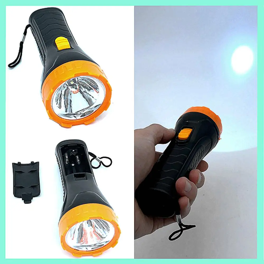 Powerful Mini Flashlight Battery Portable Waterproof COB Penlight Plastic Torch AAA  Inspection Camping Lamp