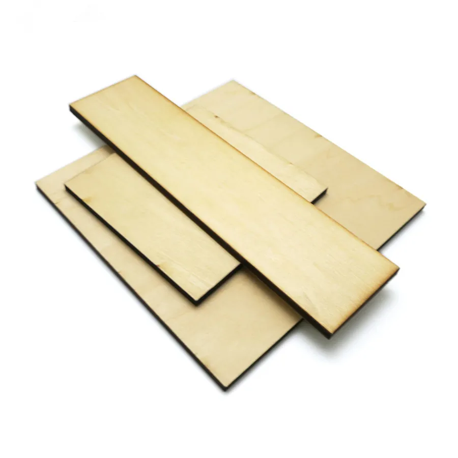 

2pcs/lot J364 5mm Thickness Basswood Laminated Board 50*200mm Artificial Board DIY Using Panel Sell at a Loss