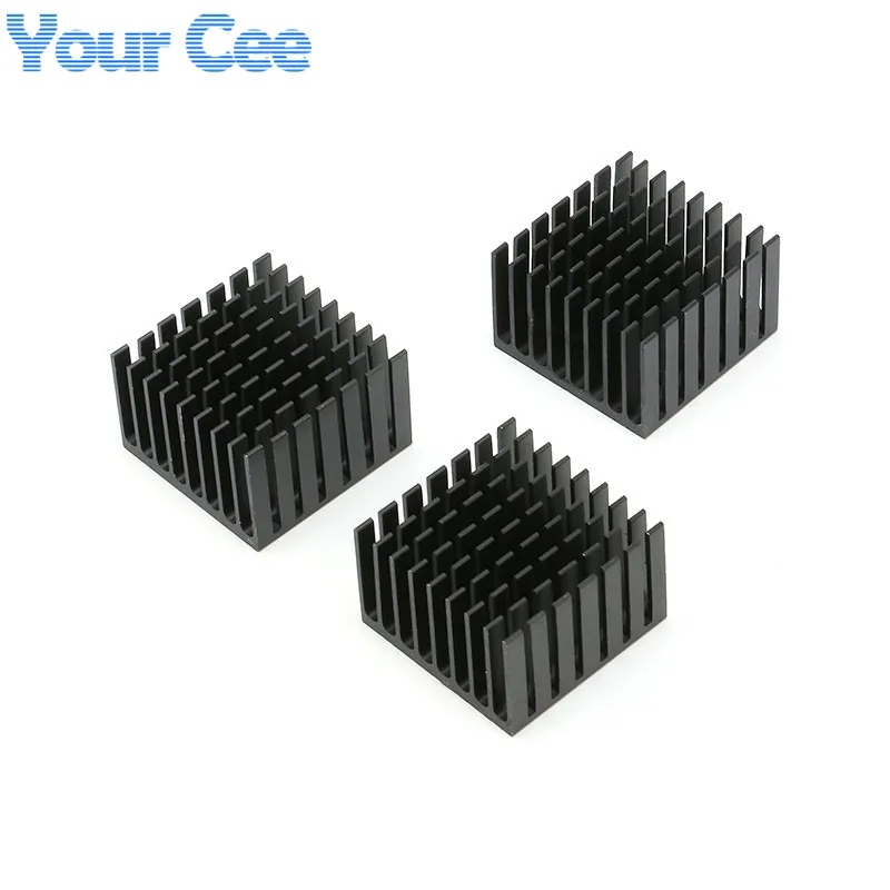 5pcs/1pc 37*37*24mm Heatsink Radiator Cooling Fin Aluminum Heat Sink 37x37x24 for LED Power IC Transistor Module PBC 37X37X24mm