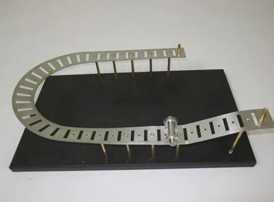 Train turning model all-metal construction