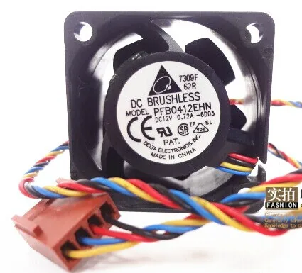 

Free Shipping Delta PFB0412EHN 4028 40mm 4cm 12V 0.72A 4 -pin pwm industrial server inverter cooling fans