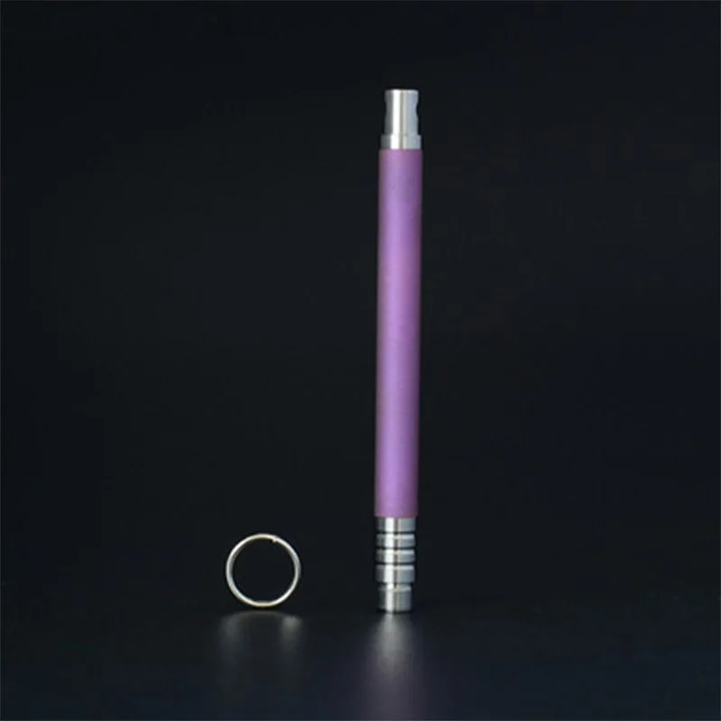 1PC EDC Titanium Alloy Toothpick Holder Portable Dental Tool Outdoor Camping Equipment Personal Hygiene Accessory