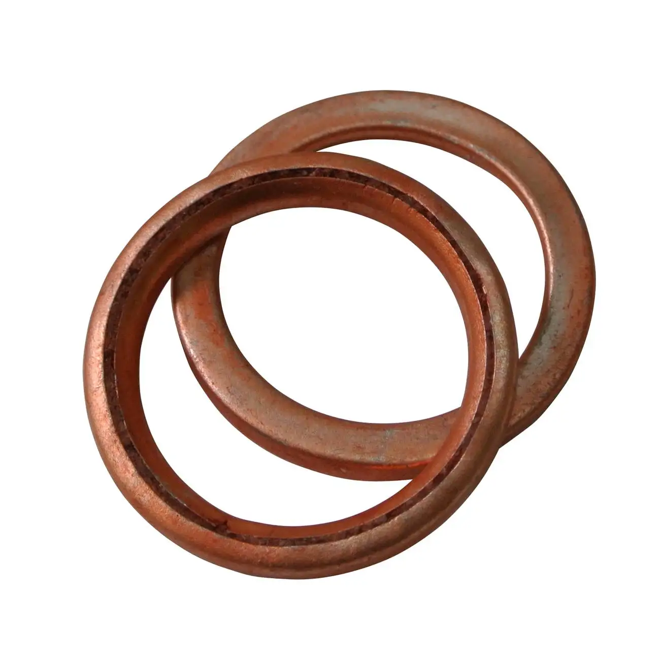 2pcs 32mm Copper Exhaust Gasket For 110cc 125cc 140cc PIT Quad Dirt Bike ATV