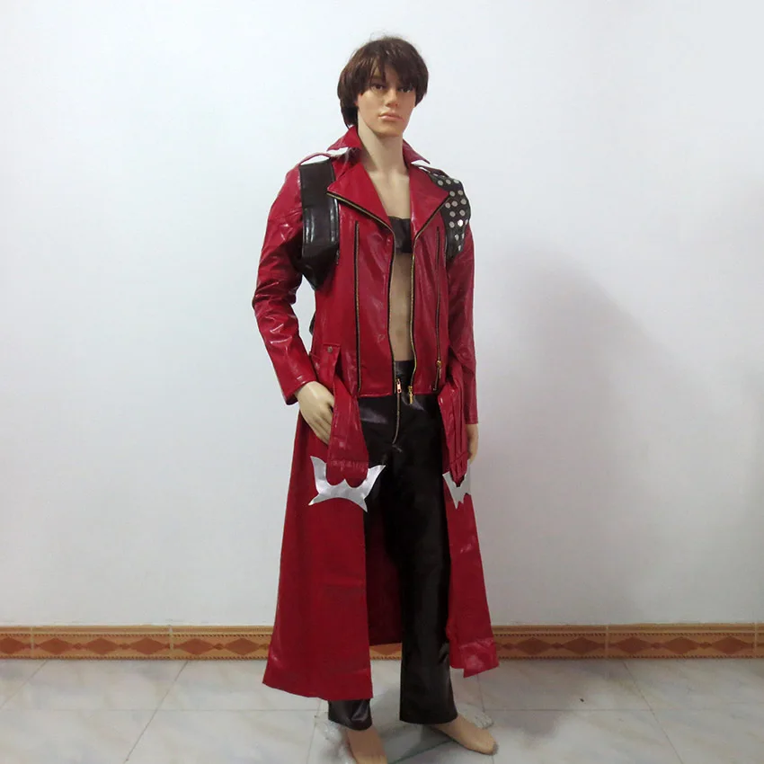 DMC 4 Dante Christmas Party Halloween Outfit Cosplay Costume Customize Any Size