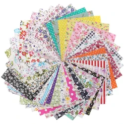 New Randomly Tecidos 100% Cotton Fabric Charm Packs 30 Pcs/lot 10cmx10cm No Repeat Tissue Telas De Algodon Para Patchwork