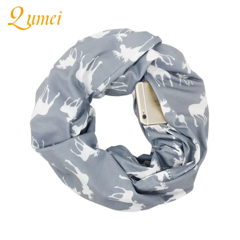 2-pcs-xmas-unisex-inverno-alces-bolso-mulheres-lenco-impresso-bolso-com-ziper-pescoco-cachecois-xale-projeto-do-bolso-do-telefone-movel-portatil