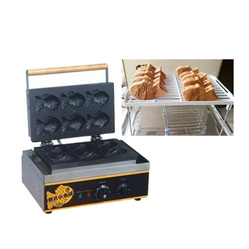 韓国フィッシュケーキ機魚の形ワッフルメーカー ZF