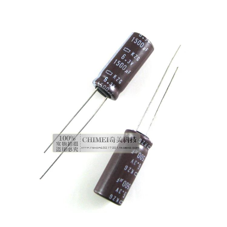 Electrolytic capacitor 1500UF 6.3V Volume 10X13MM Capacitor 10 * 13 mm