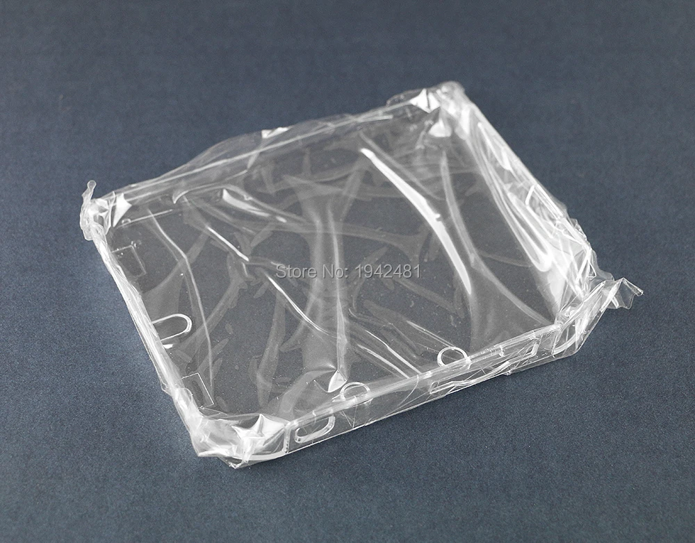 1 Uds. Funda de cristal para consola 2DS cubierta protectora de carcasa transparente dura de plástico de policarbonato
