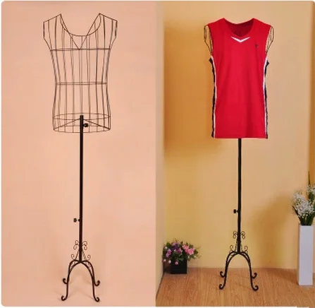 Newest Metal Mannequin For Clothes Female Full-body Iron Model Aircraft Female Display Rack Metal Clothing Rack