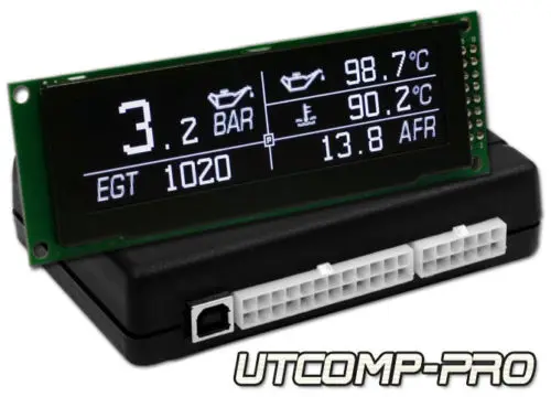 UTCOMP-PRO - TRIP COMPUTER, TEMPERATURE, VOLT, AFR GAUGE, OFF-ROAD METER etc.