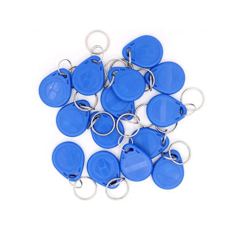 2 Pcs EM4305 RFID 125 KHz Writable Kunci Fob Proximity ID Token Keyfobs