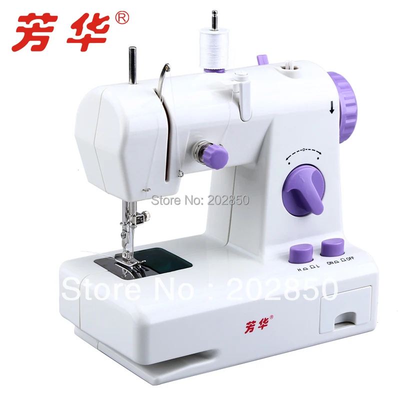 

Domestic/Home Mini Sewing Machine,DC 6V Or 4 AA Batteries Drive,With Lamp&Cutter, CE,ROHS Certificate, 6 Months Quality Warranty